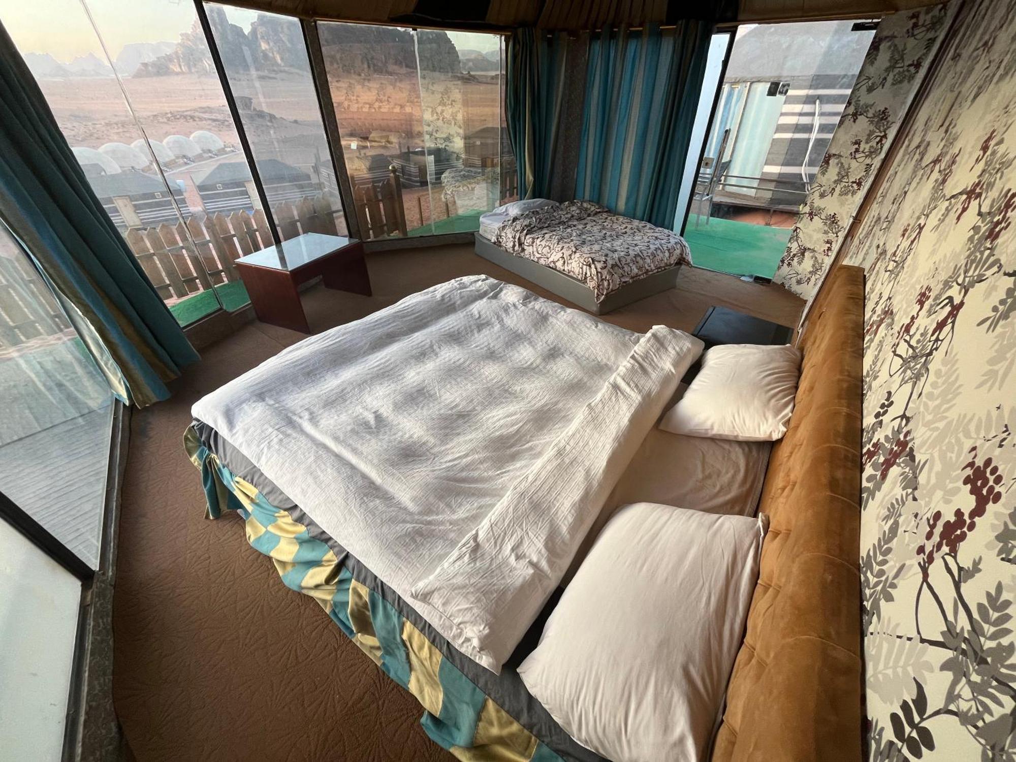 Hotel Al Raha Luxury Camp à Wadi Rum Extérieur photo